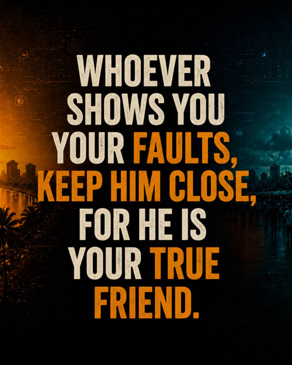 One of the greatest gifts in life is having someone who can tell you the truth, even when it's uncom...