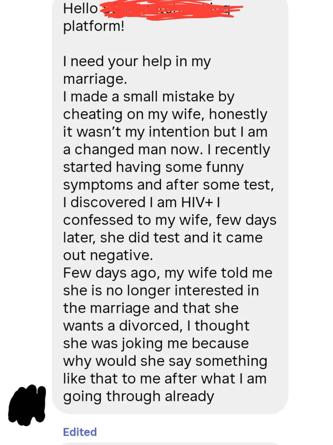 I didn't know cheating is a "small mistake" until i read this story... how you go help settle this m...