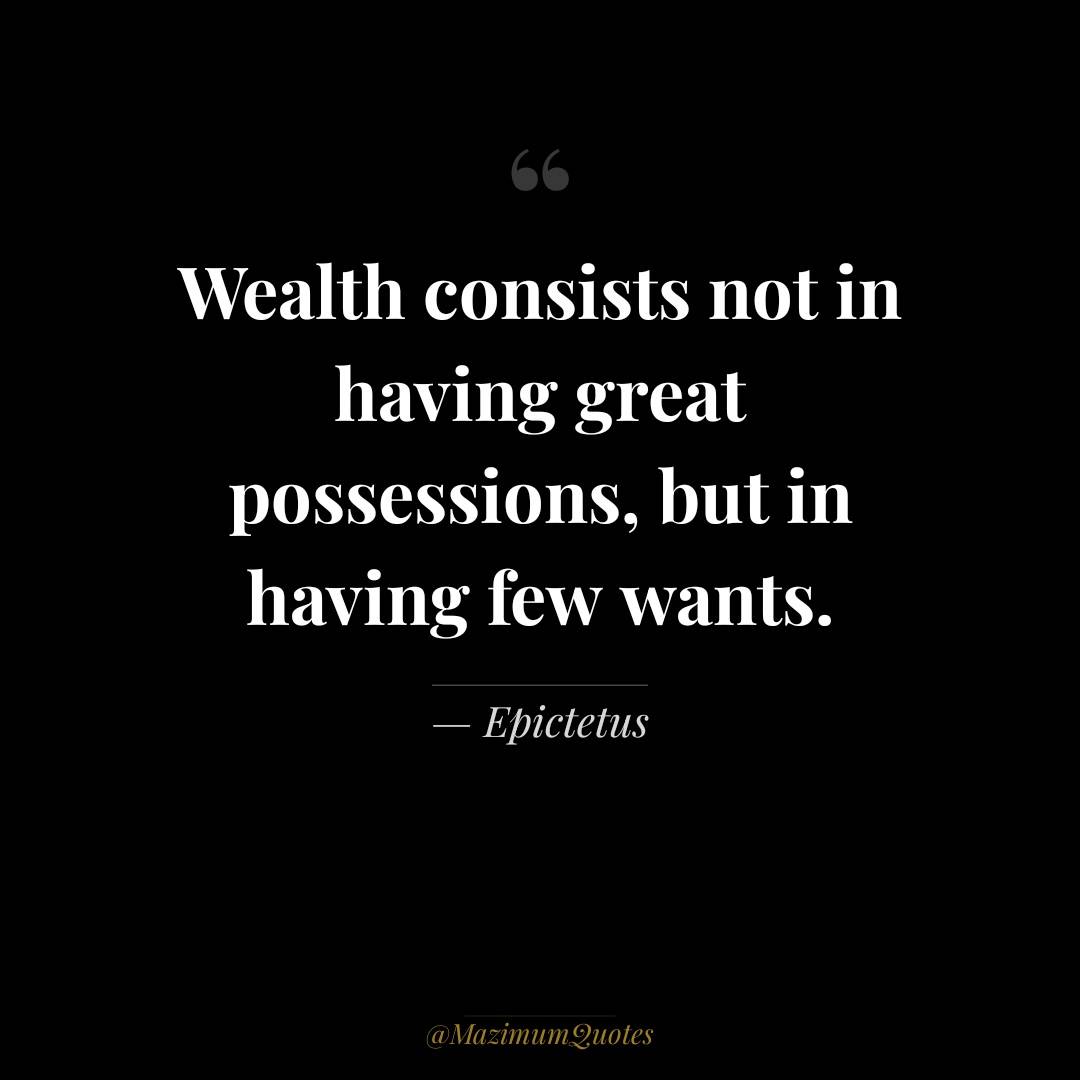 I pray to become wealthy!