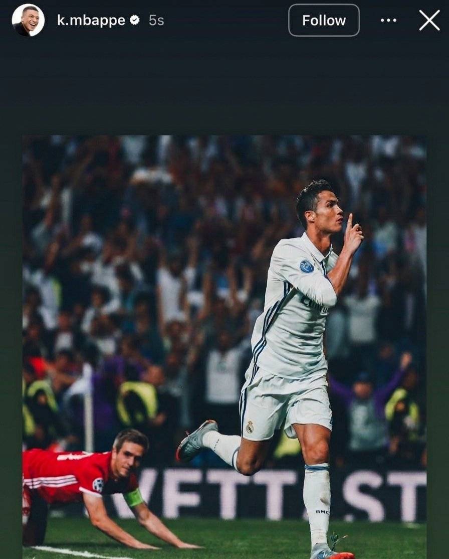🚨🔙 Kylian Mbappe via IG. ❤️