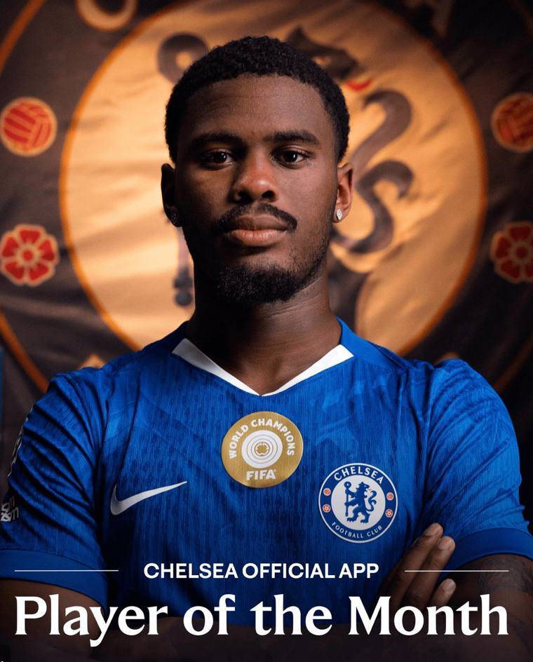 Jorrel is our April Player of the Month. ๐
#CFC | #Chelsea
๐ฒ @CFC_ChelseaFC