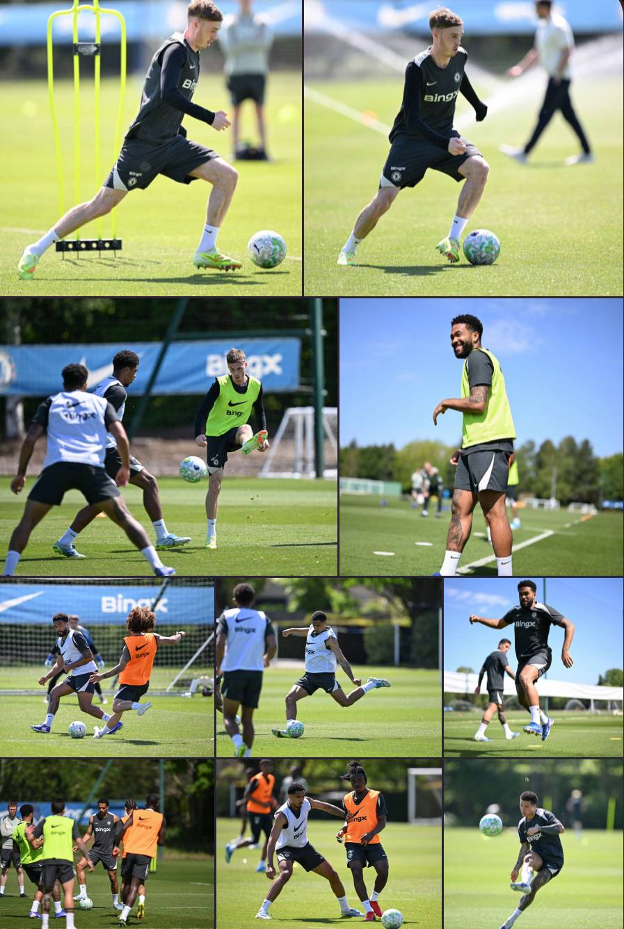 📸 Today’s training session ahead of Nottingham Forest clash! 💪🔵 (1/3)
#CFC | #Chelsea | #CHENFO...