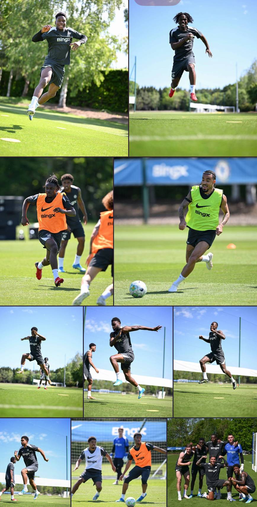 📸 Today’s training session ahead of Nottingham Forest clash! 💪🔵 (3/3)
#CFC | #Chelsea | #CHENFO...