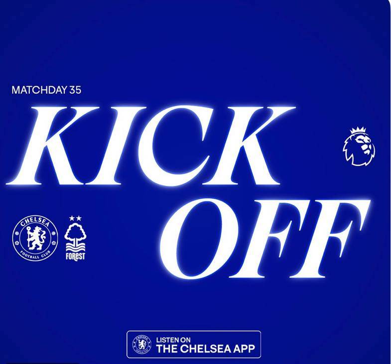 Chelsea 0-0 Nottingham Forest: We're underway at Stamford Bridge.

#CFC | #CHENFO
