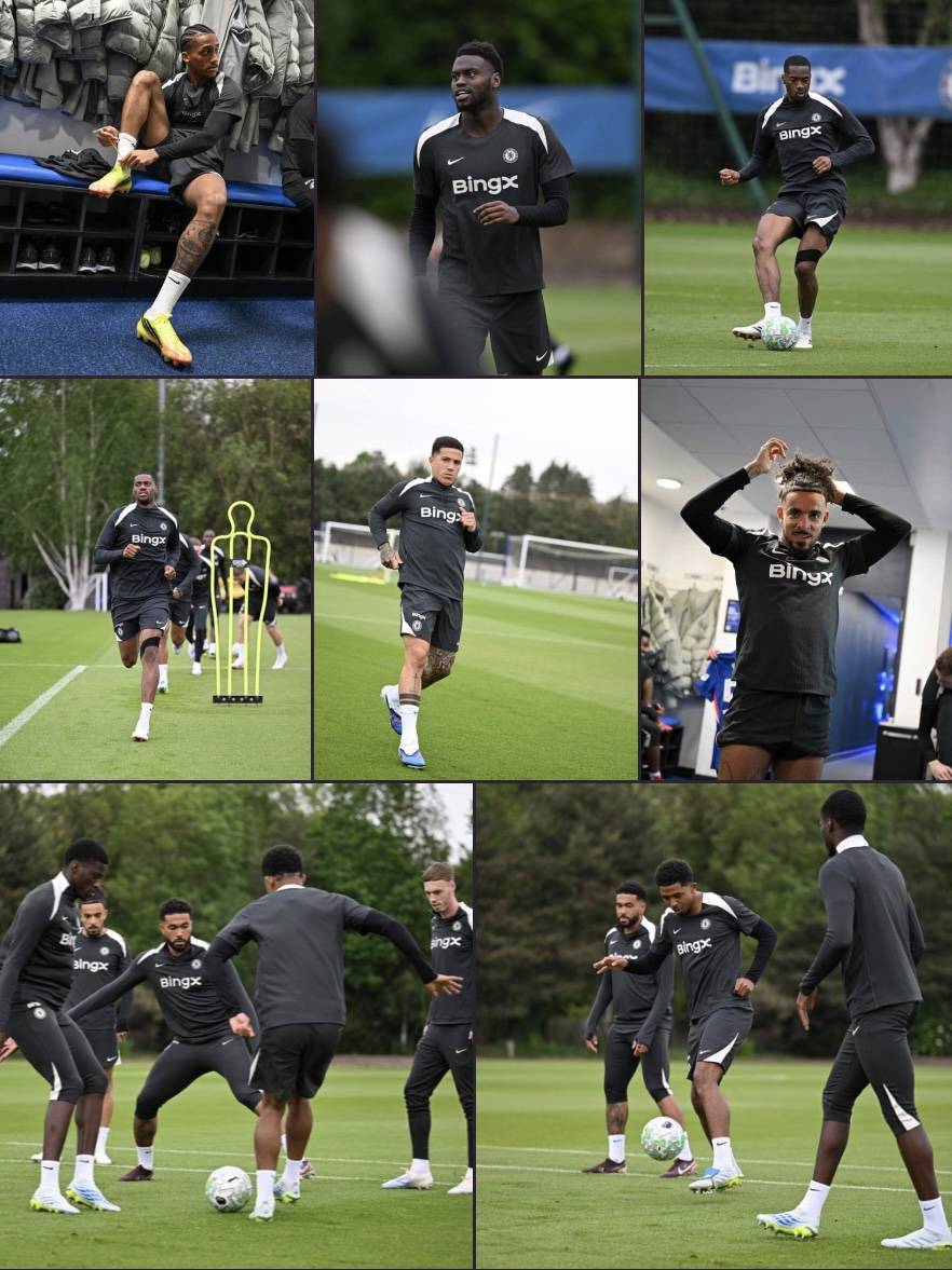 📸 Today’s training session ahead of Liverpool clash! 💪🔵 (1/3)
#CFC | #Chelsea | #LIVCHE
📲 @C...