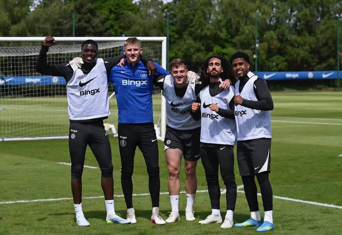๐ต Marc Cucurella via IG.
Winning team! ๐ฅ
#CFC | #Chelsea