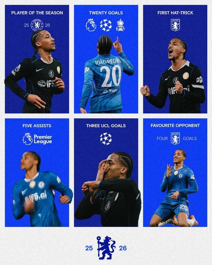 Debut season. 👏

#CFC | #Chelsea