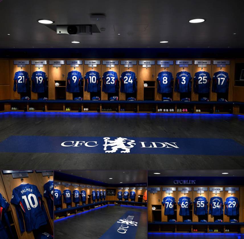 Home dressing room 🔵🔵

#CFC | #Chelsea