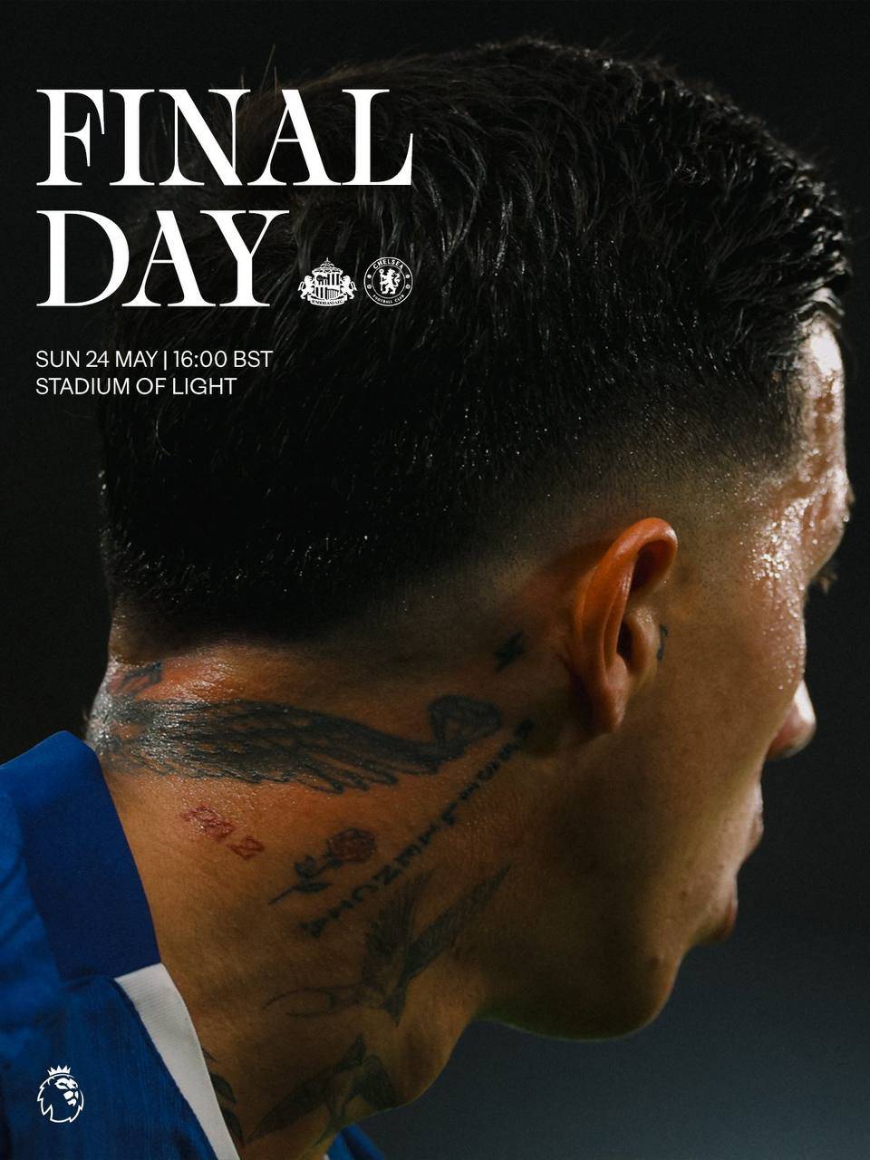 We face Sunderland away on the final day. ๐
#CFC | #Chelsea | #SUNCHE