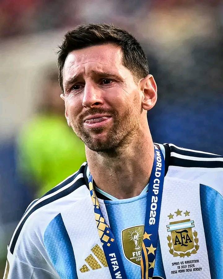 Messi weeps after Argentina loses 2026 World Cup to Spain
