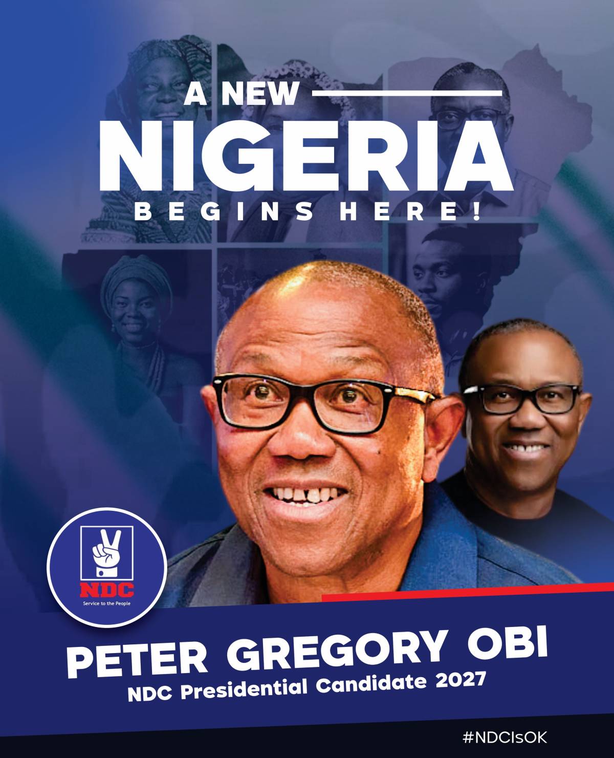 #PeterObi2027. Nigeria will be OK ✌️✌️