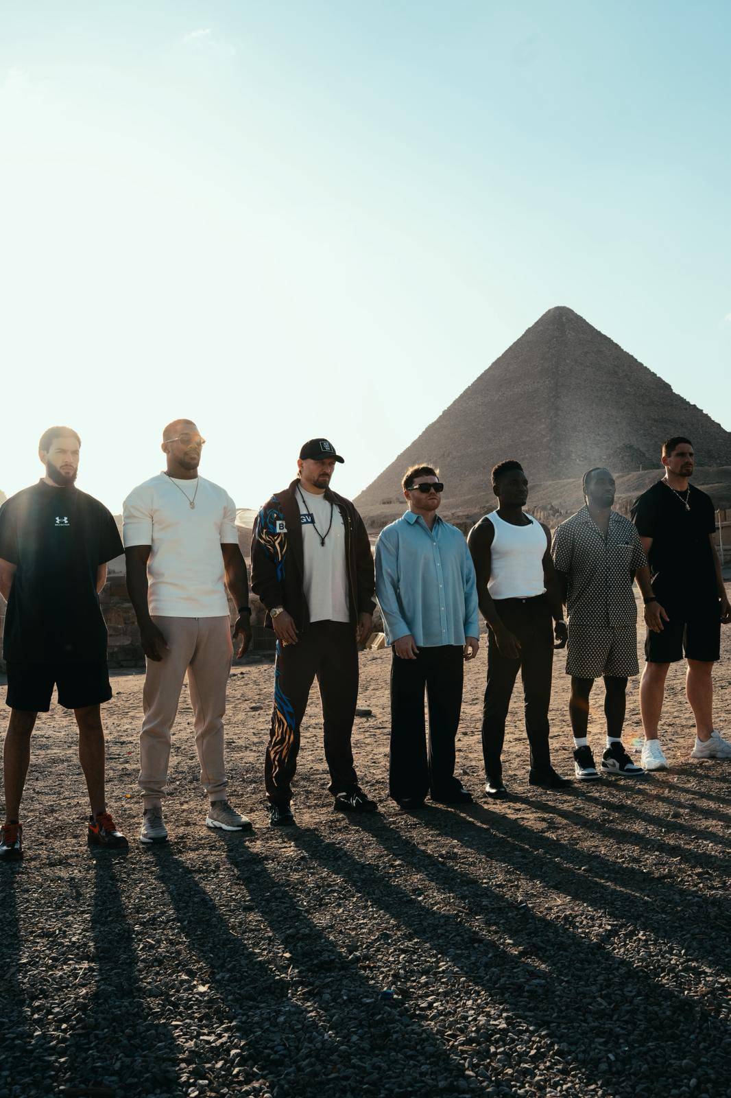 A special afternoon with some Legends at The Great Pyramids of Giza