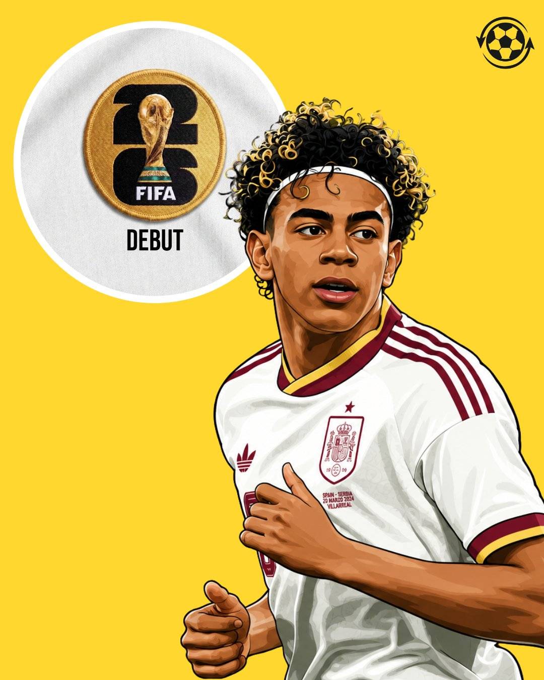 FIFA are introducing a BRAND NEW feature for the 2026 World Cup. π
Players competing at their FIRS...