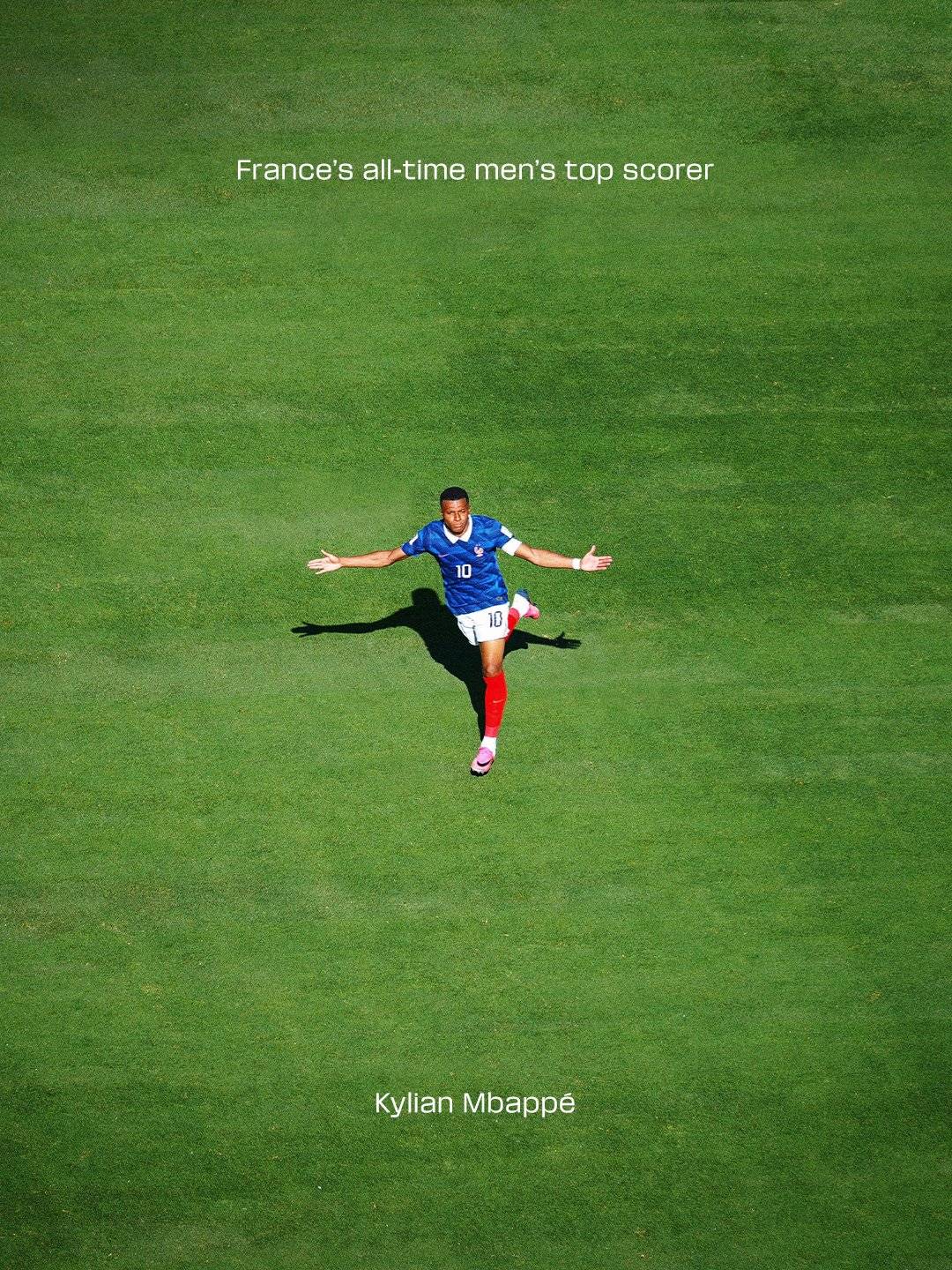 Another Mbappe record ๐
France's all-time Top Scorer โฝ๐ฅ
#FIFAWorldCup