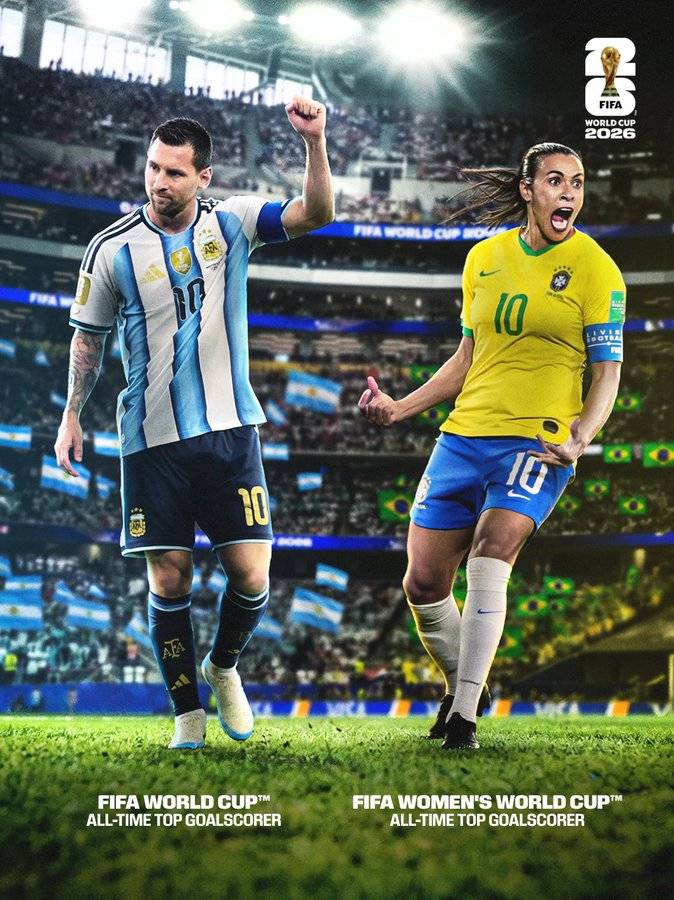 Two legends of the game. 🤝

#FIFAWorldCup | #FIFAWWC