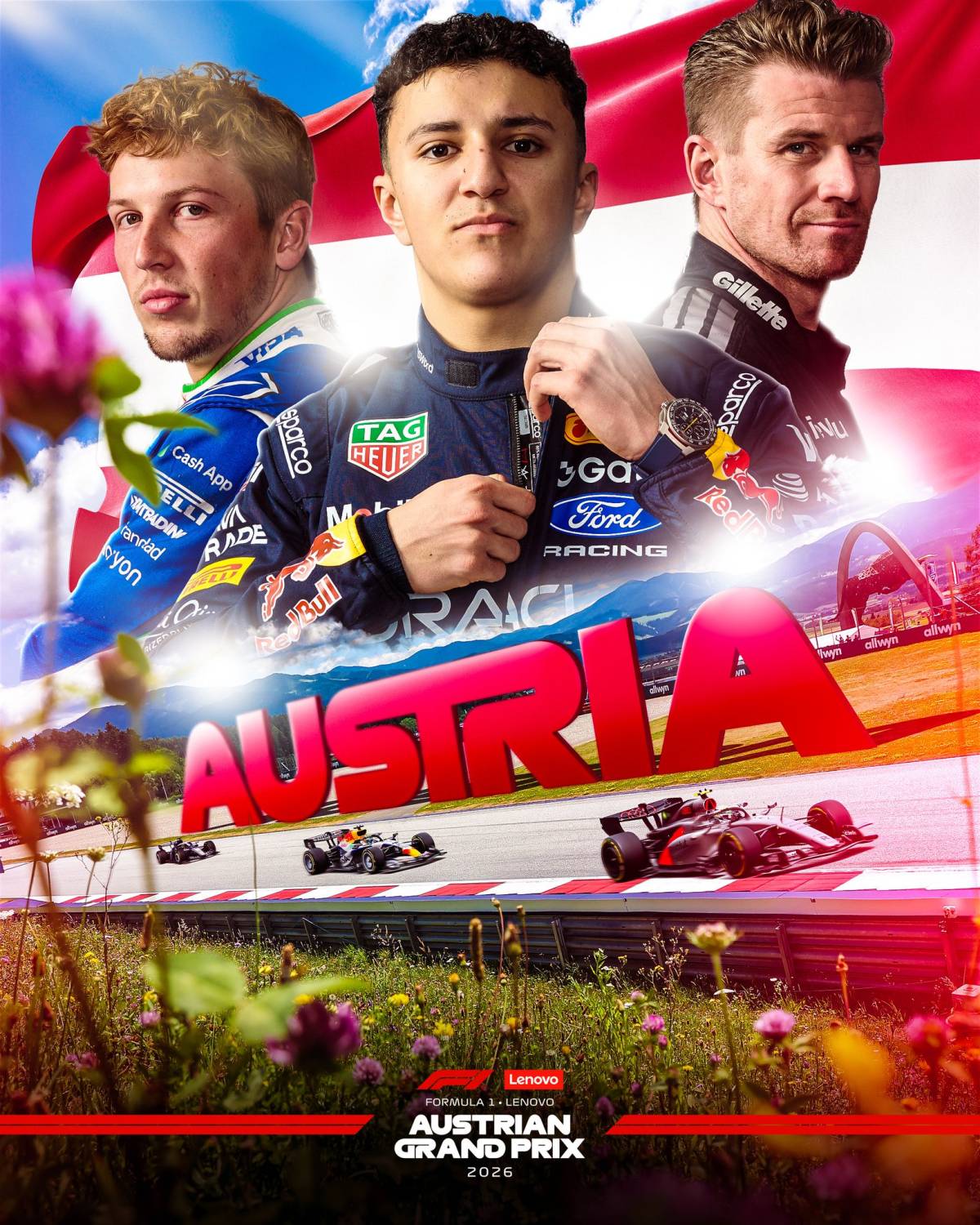 IT'S RACE WEEK AGAIN ๐
Austria, we're on our way! ๐ฆ๐น
#F1 #AustrianGP