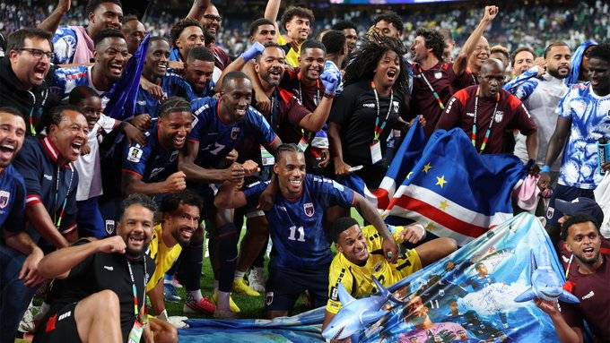 Cabo Verde - unbeaten at the #FIFAWorldCup ๐จ๐ป
Incredible fairy tale that has captured the World's a...