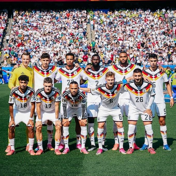 Germany in World Cups since the 2014 title;
2018 — Eliminated in the Group Stage
2022 — Eliminate...