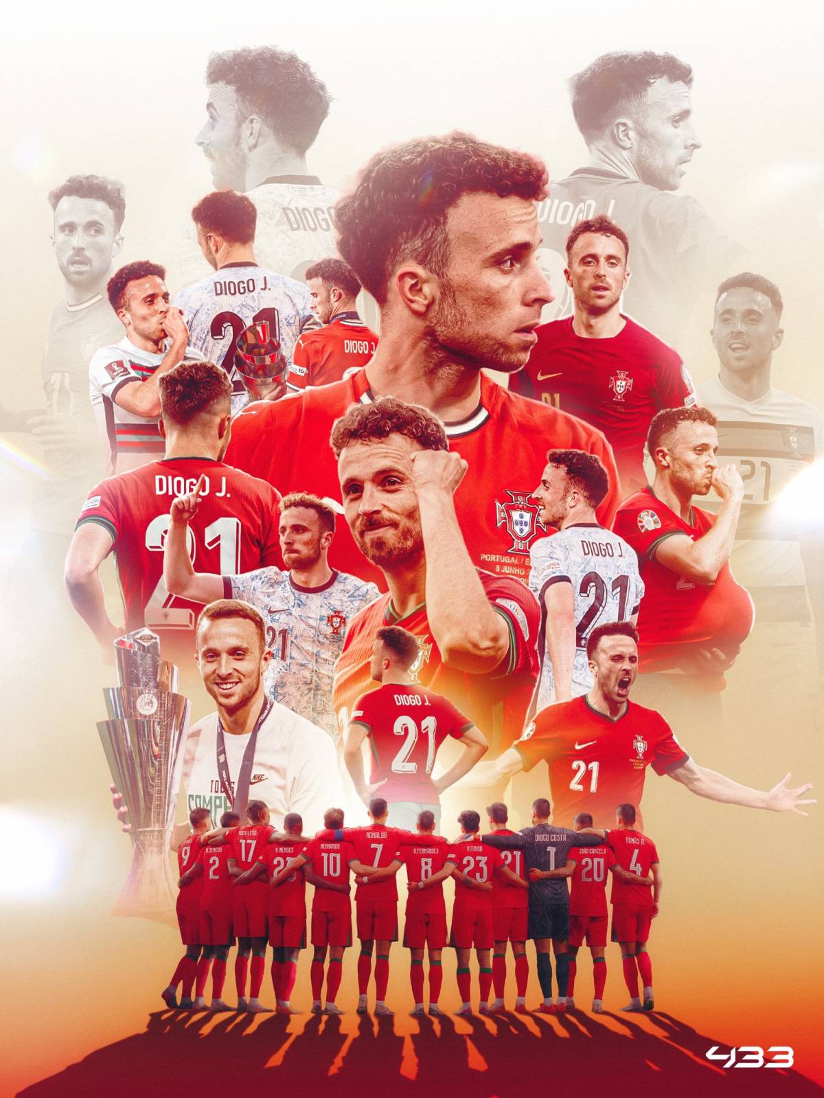 Portugal face Croatia at midnight Portuguese time, exactly one year after the passing of Diogo Jota....