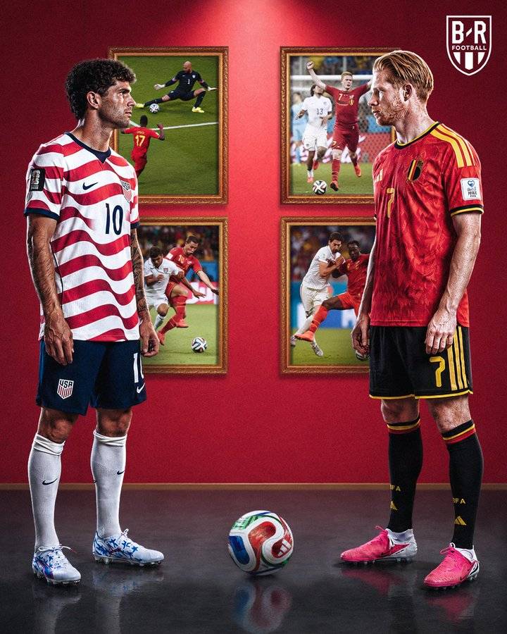 USA πΊπΈ. Belgium π§πͺ. At the World Cup.
Quarter Final Place Awaits.
Here we go again πΏ
Join us on...