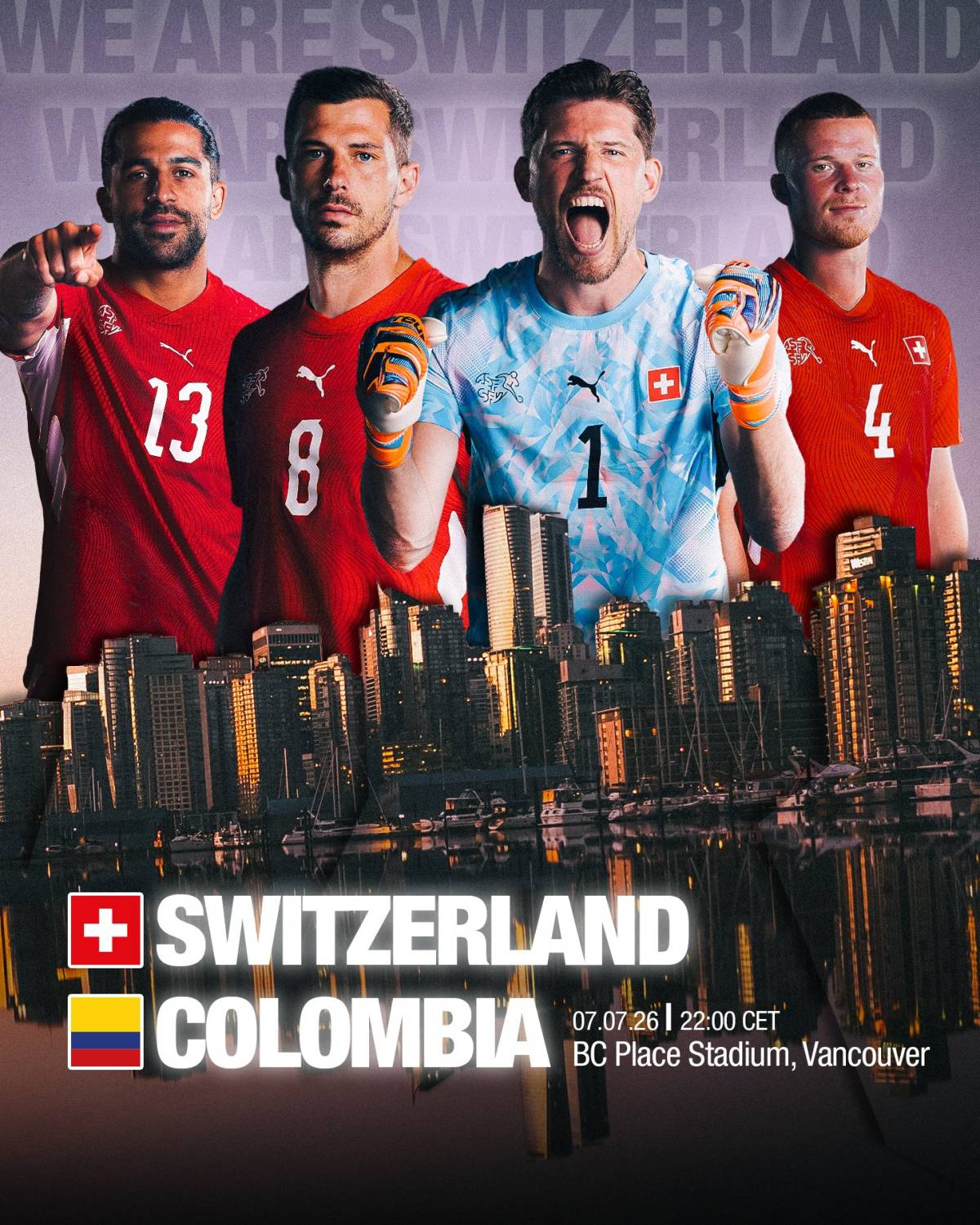 A fun one coming your way from Vancouver ๐ฟ
Switzerland ๐จ๐ญ and Colombia ๐จ๐ด will battle for the only...