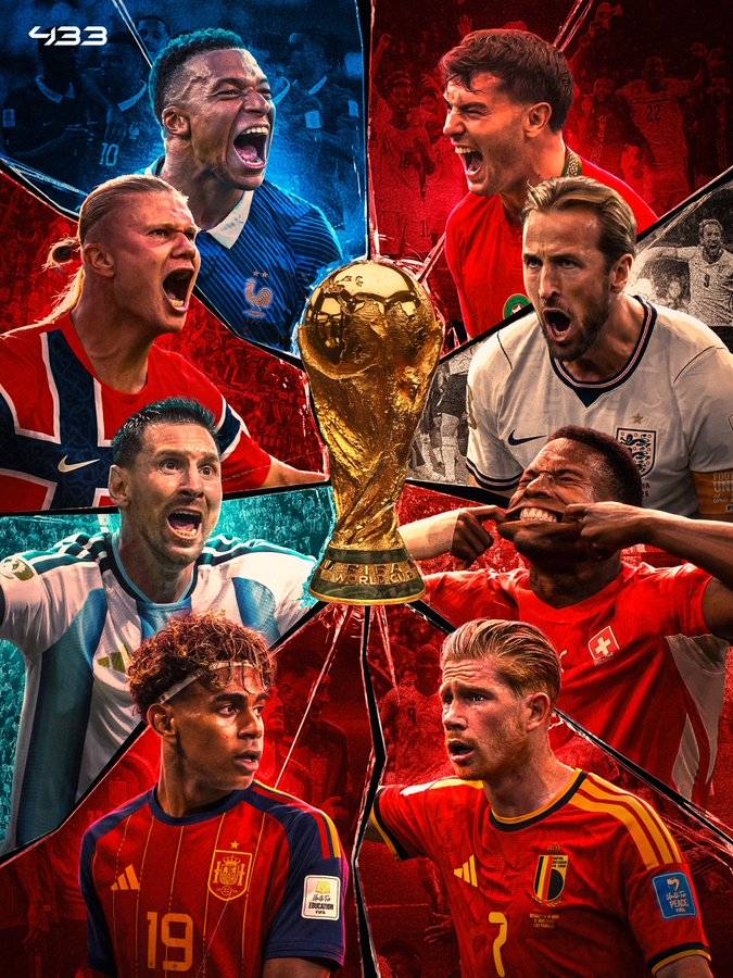 ๐
๐๐๐ ๐๐... ๐๐๐๐ ๐๐ ๐ ๐
The biggest stage in football now belongs to the very best.
Who's taking t...