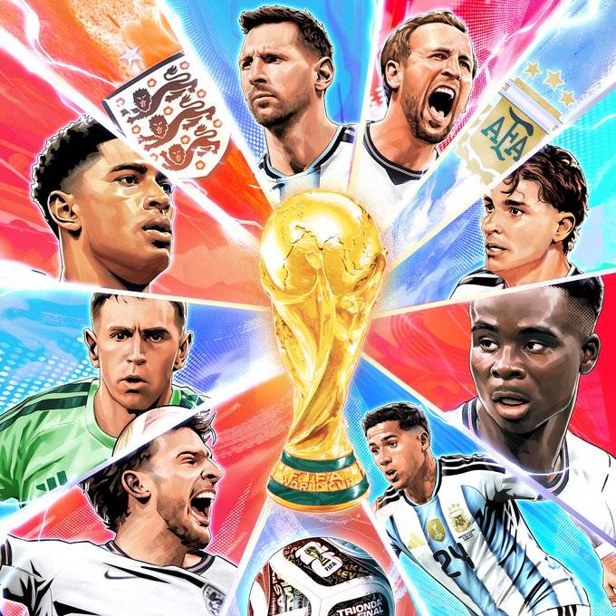 ๐๏ธ Who will book their ticket to the Final today? โฝ๐ฅ
#FIFAWorldCup
#LekeeLekeeLive