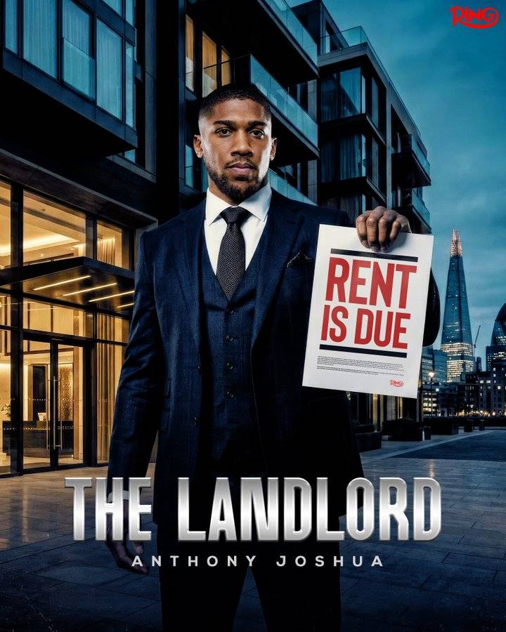 THE LANDLORD ๐งณ
Anthony Joshua is ready to collect on Saturday night ๐ฅ
#JoshuaPrenga | July 25th...