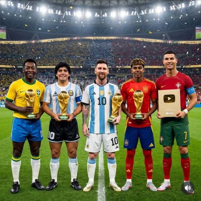 Players with their trophy ๐
