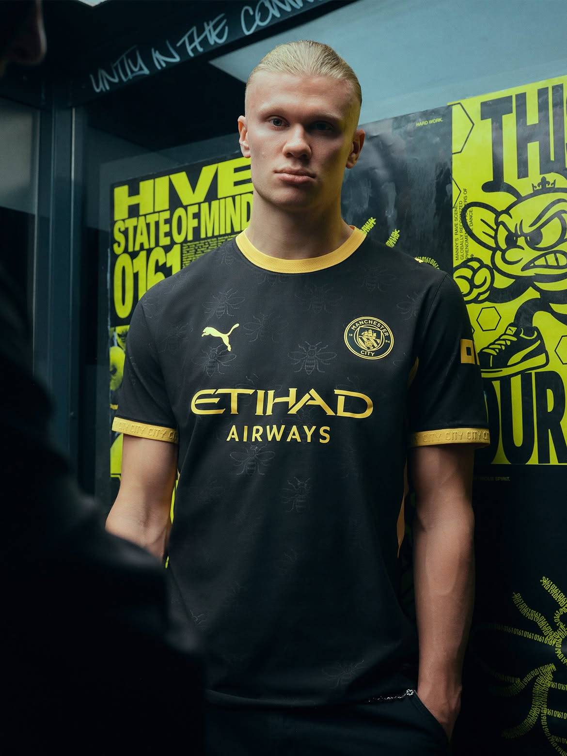 Man City’s new away kit is here 🐝