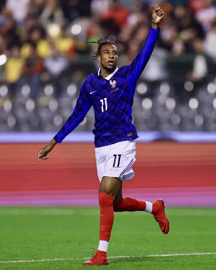 Another important goal on the big stage for Michael Olise π«π·
Still in with a Ballon dβOr shout? π