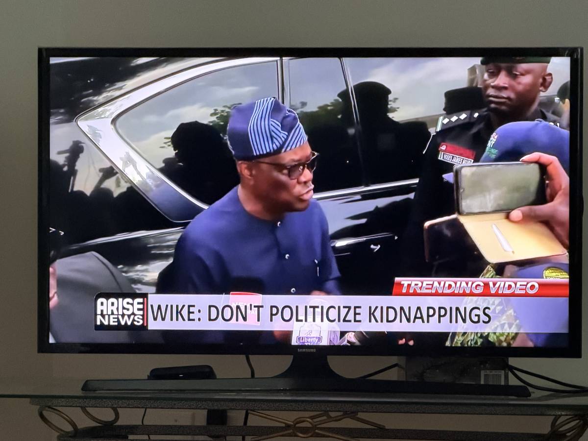 Wike is crazy!!! #savethechildren
