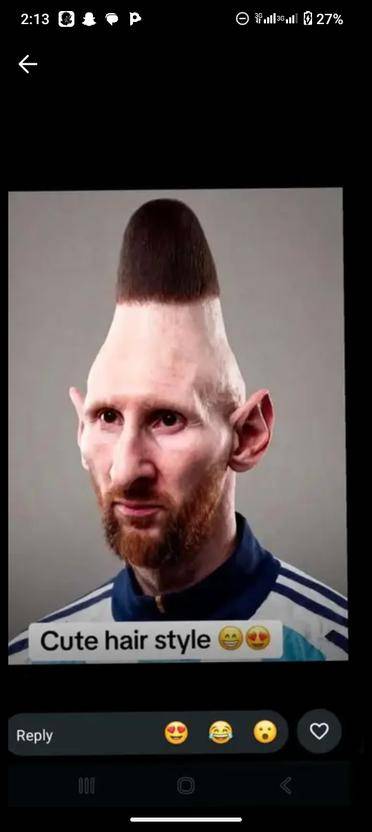 When the barber says, "Trust me, bro," and you actually trust him. ππ
#shadyboy