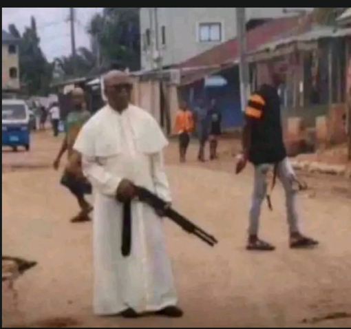 weti make this father go carry gun na