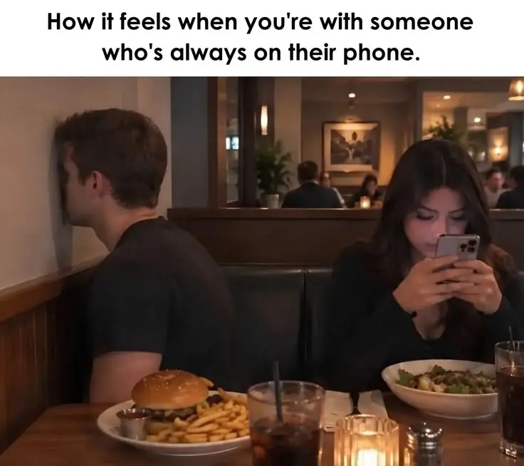 Imagine going out together, but your partner is in a relationship with their phone. ๐๐ฑ Sometimes,...