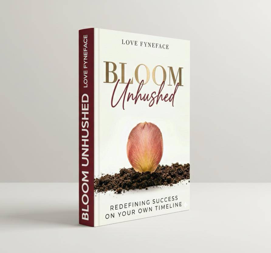 Bloom Unhushed: Redefining Success on Your Own Timeline is my debut ebook and it is a self-help book...
