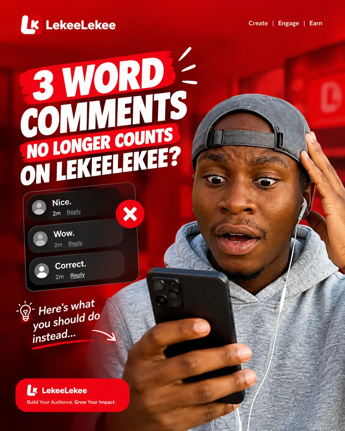 🚨 WAIT… 3-WORD COMMENTS MAY NOT BE ENOUGH ANYMORE?! 😳
If you’re still dropping comments like:
“N...