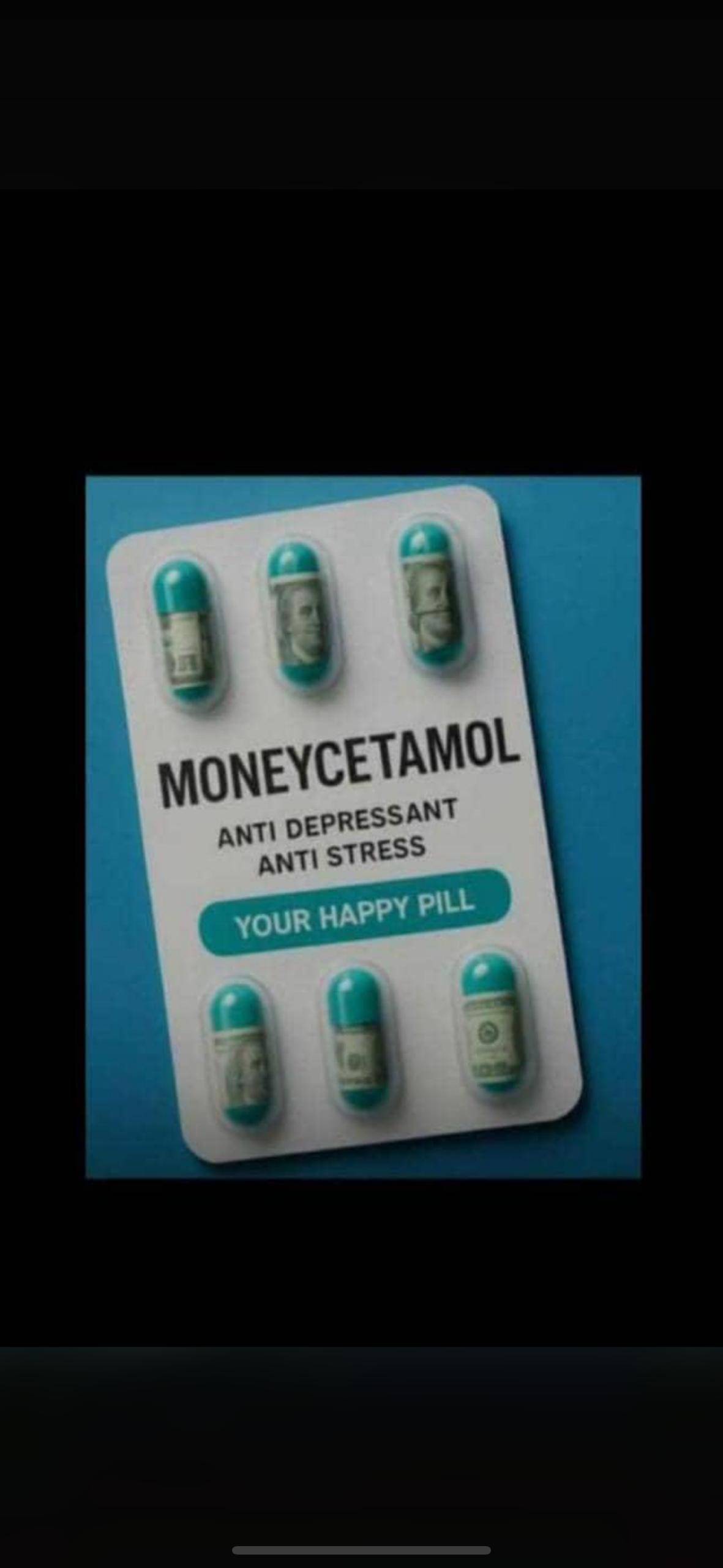 Money can’t buy everything — but it should buy you peace of mind.
Moneycetomol: the pill we preten...