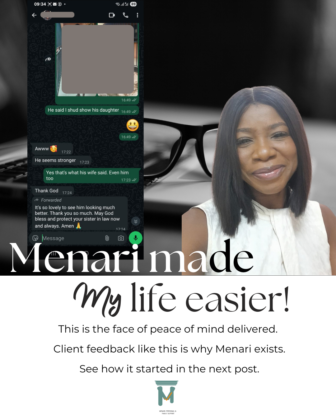 Peace of mind, delivered.
A client shared this message after we coordinated follow‑ups and checked...