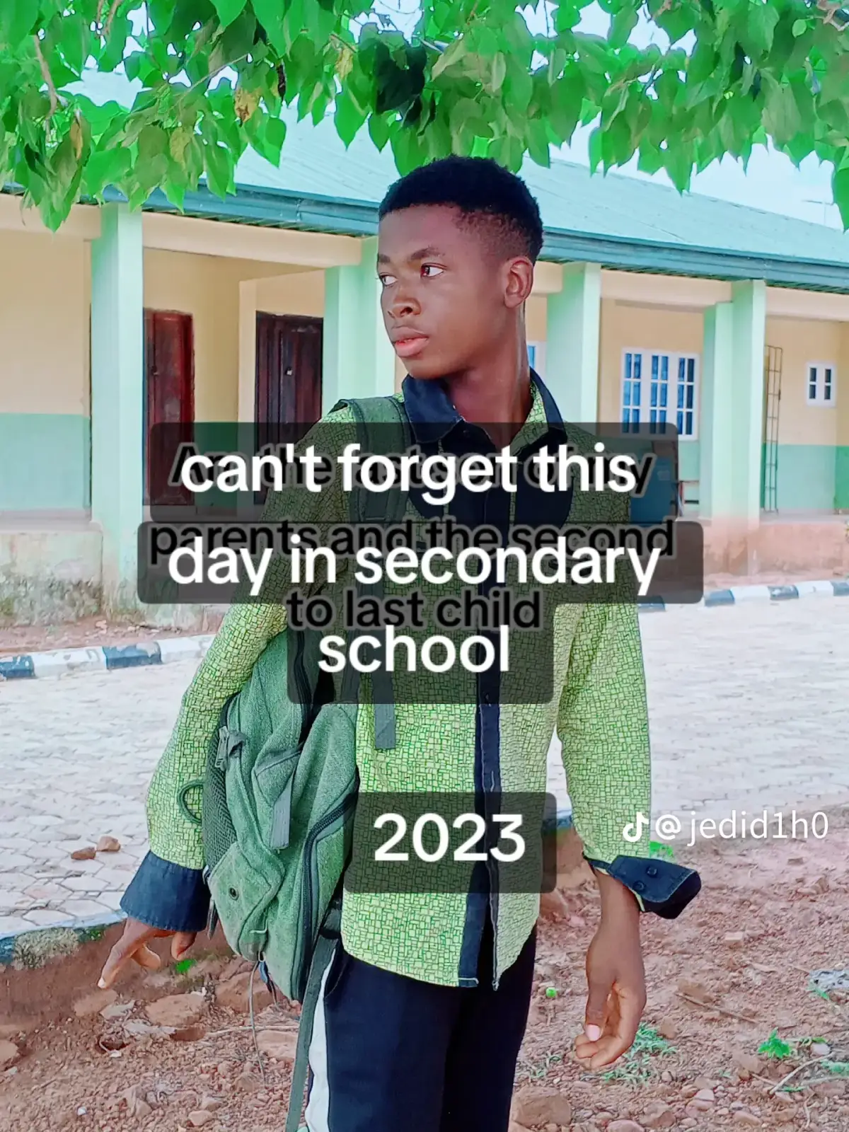 The day you can never forget in your life In your secondary school days
This was the day I changed...