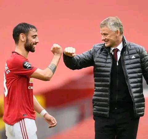 Bruno Fernandes on Solskjær: “He still sends me some messages and says congratulations for certain t...