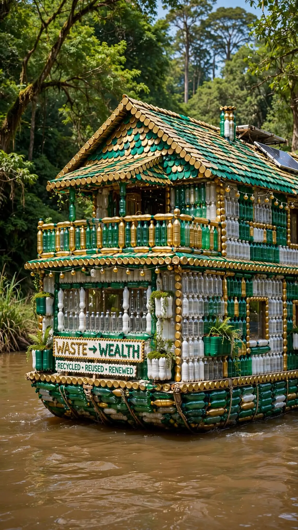 Convert your waste into wealth.
Stop throwing your plastic covers and plastic bottles. Used them to...