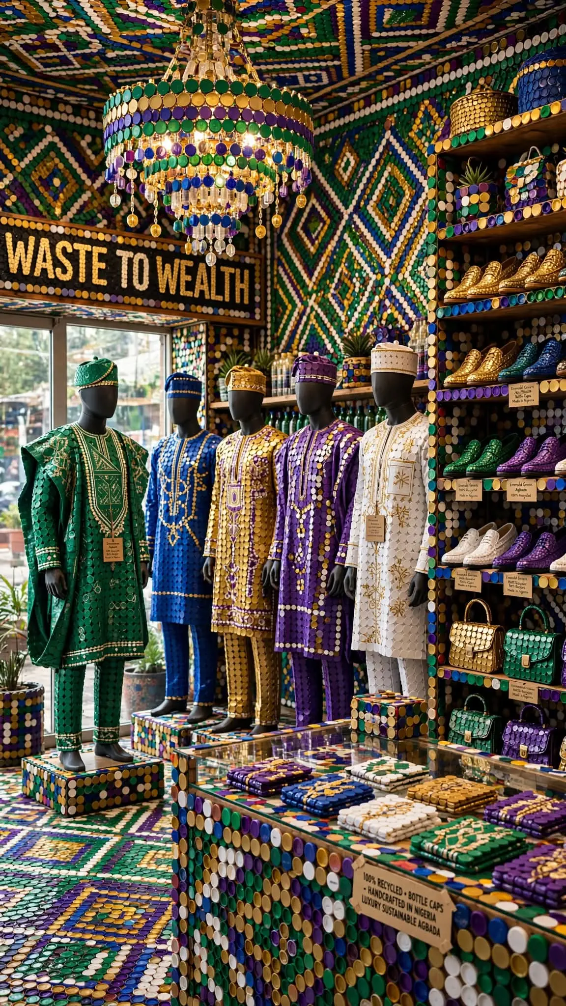 Waste to wealth
Turn your plastic covers into beautiful outfit
Stop throwing your waste, recycle t...