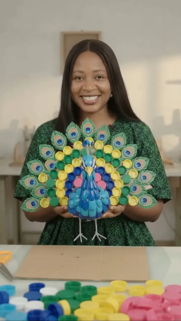 How is this my peacock ๐ฆ. Made with Ai tools.