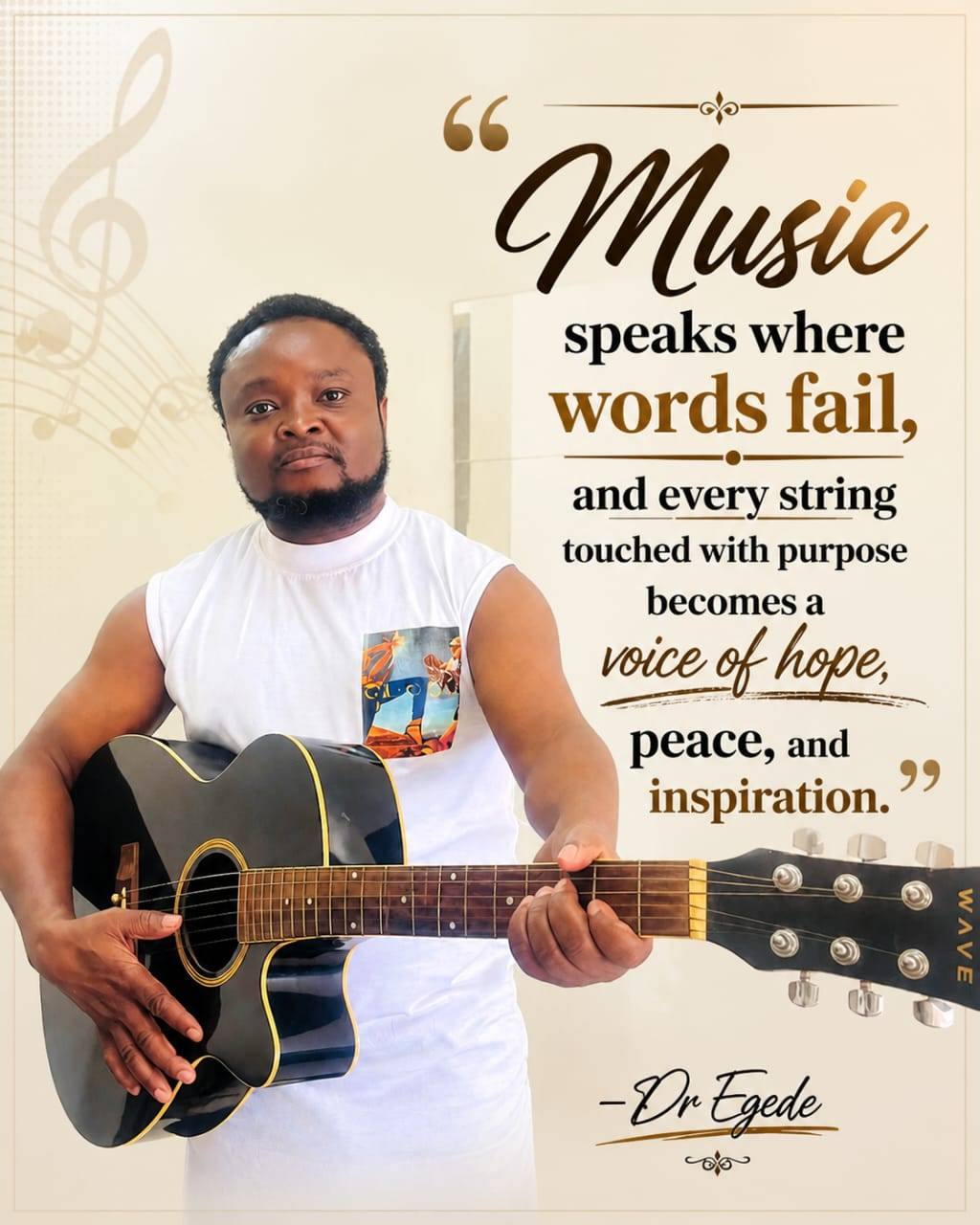 Post by Dr. Egede D. Dominion