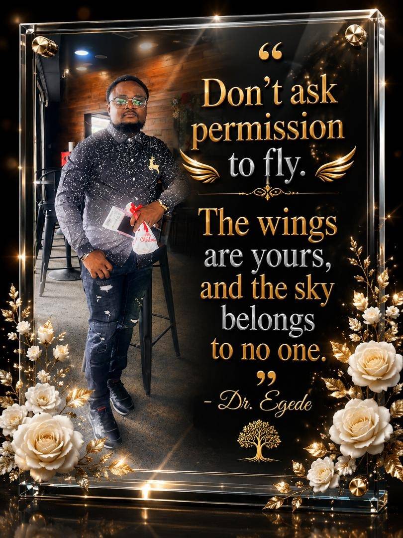 "God writes the map of your destiny, but man must still walk the road with faith in his feet."
— Dr...