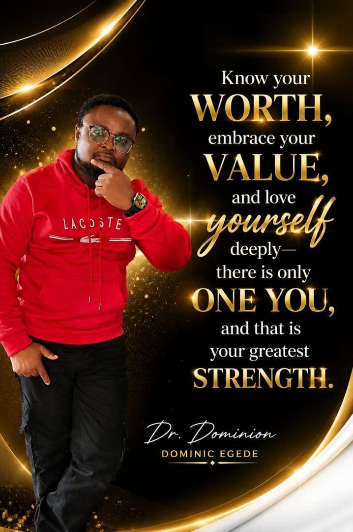 Value yourself.