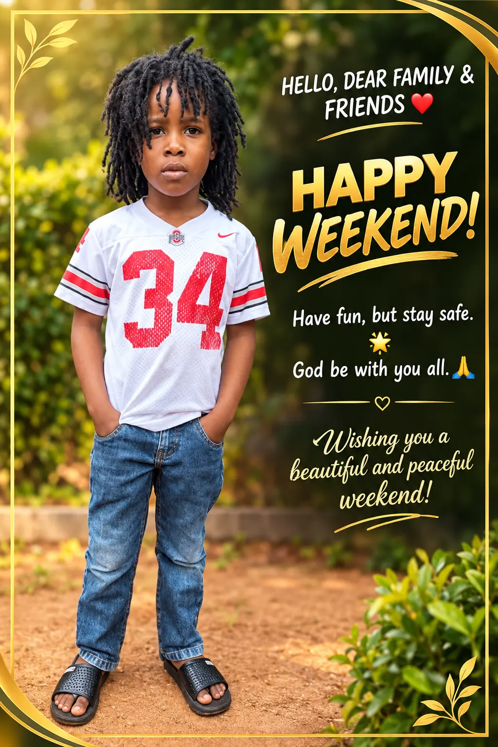 Happy weekend great people