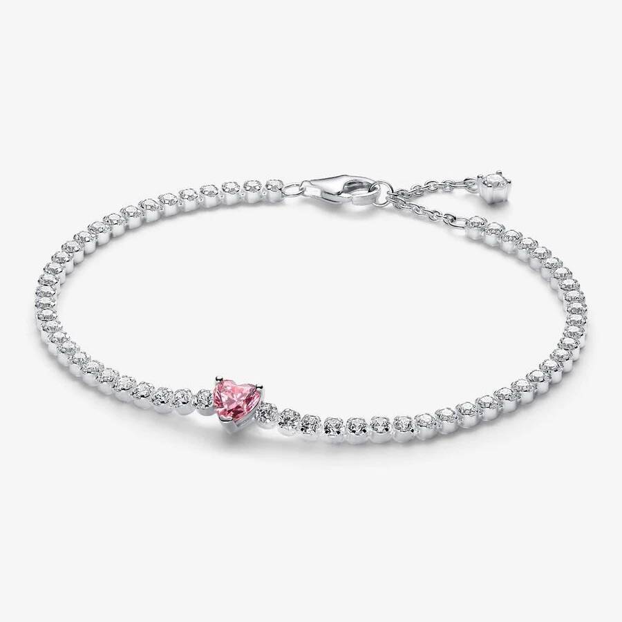 Celebrate love, elegance, and timeless beauty ๐นโจ
This 925 silver sliding bracelet features sparkli...