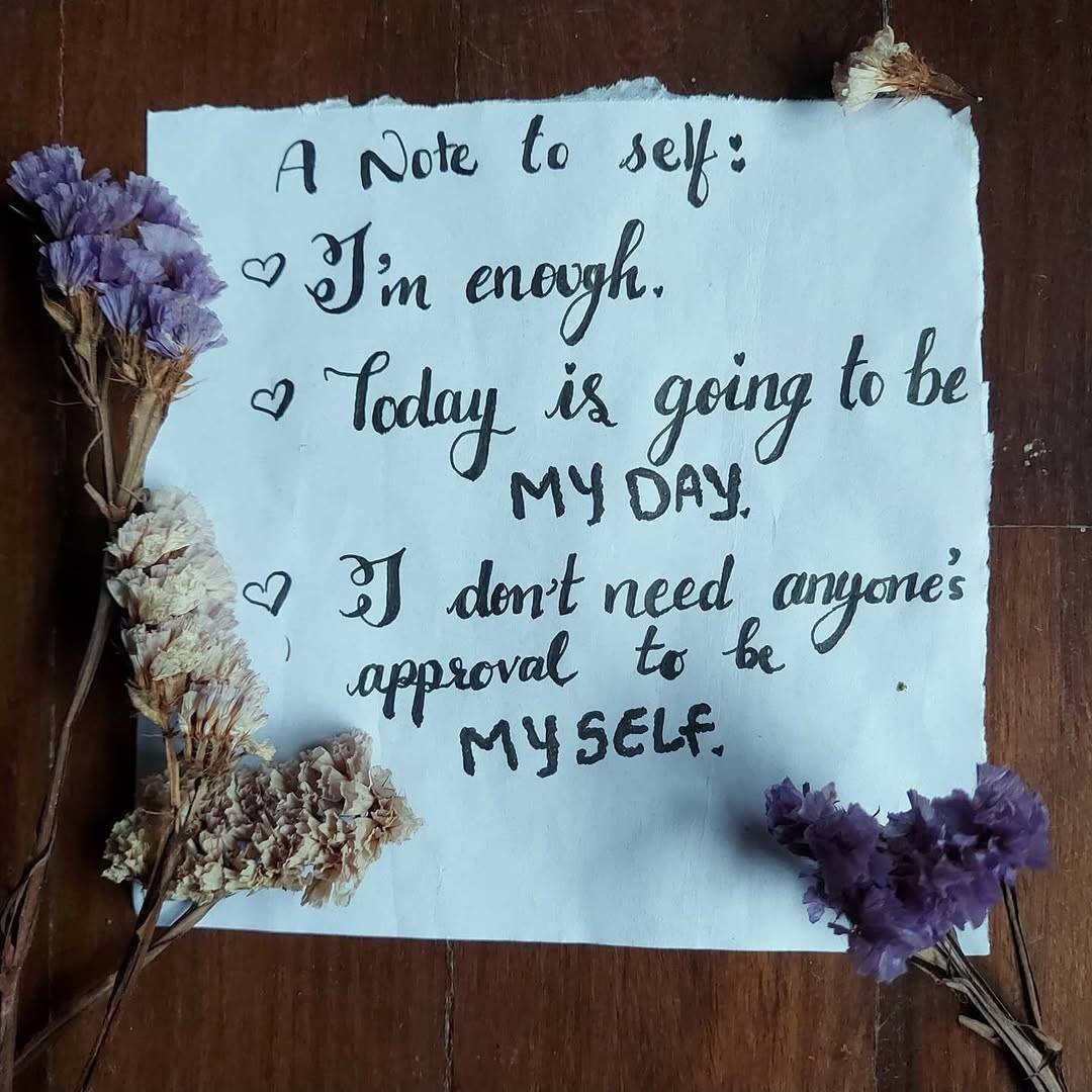 Let's start the day with some positive affirmations.
.
.
Disclaimer: Every picture I post is my orig...